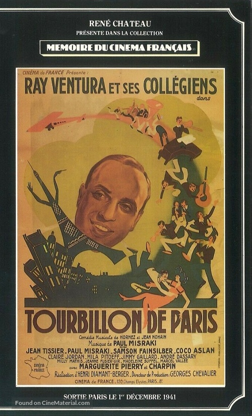 Tourbillon de Paris - French VHS movie cover