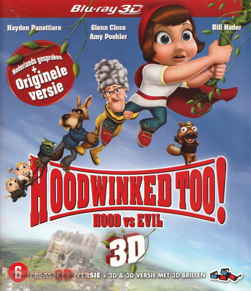 Hoodwinked Too! Hood VS. Evil - Dutch Blu-Ray movie cover