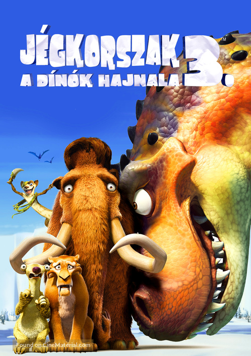 Ice Age: Dawn of the Dinosaurs - Hungarian Movie Cover