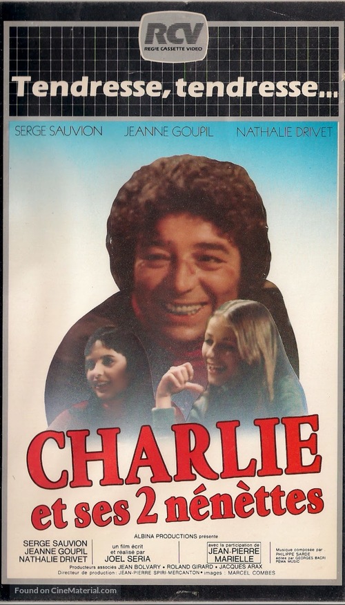 Charlie et ses deux n&eacute;nettes - French VHS movie cover