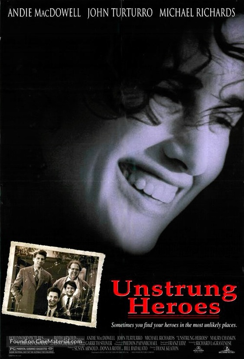 Unstrung Heroes - Theatrical movie poster