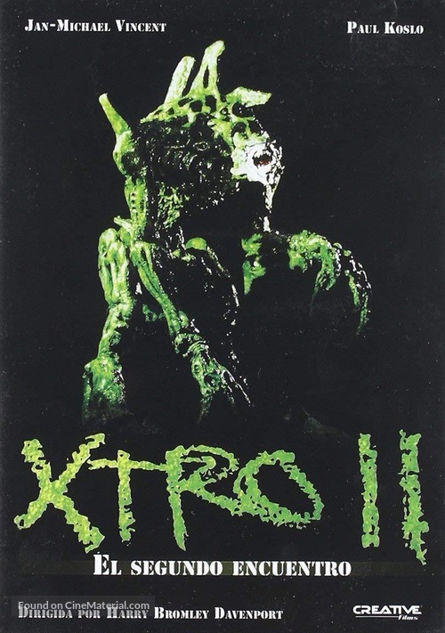 Xtro II: The Second Encounter - Spanish DVD movie cover