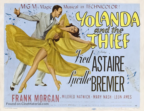 Yolanda and the Thief - British Movie Poster