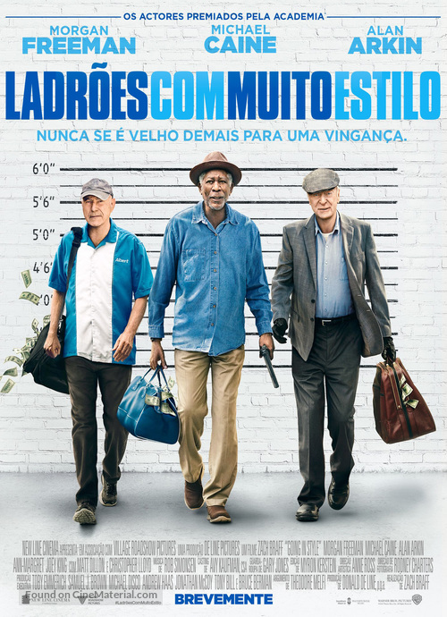 Going in Style - Portuguese Movie Poster