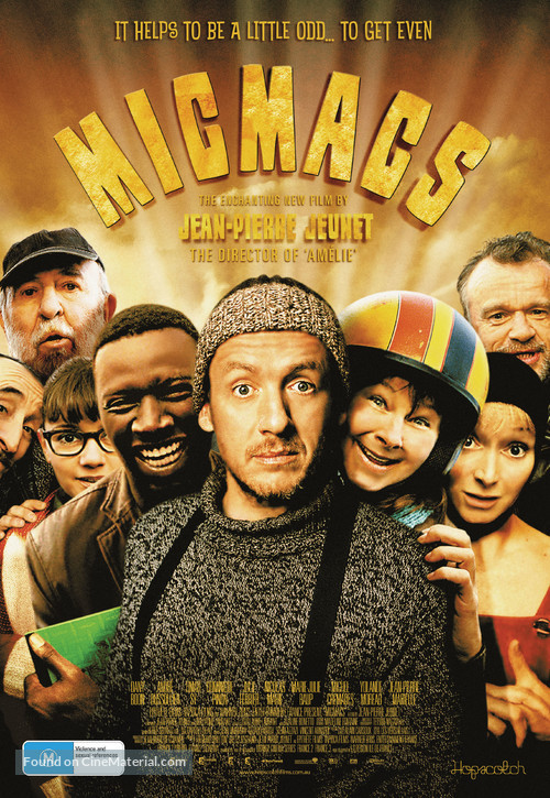Micmacs &agrave; tire-larigot - Australian Movie Poster