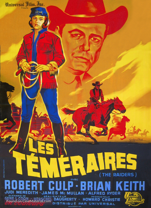 The Raiders - French Movie Poster