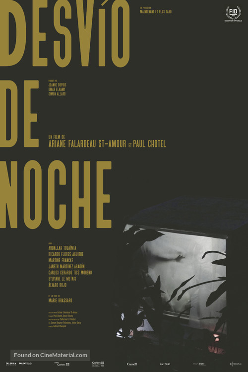 Desv&iacute;o de noche - Canadian Movie Poster