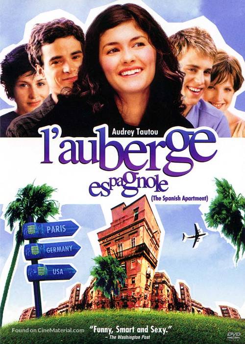 L&#039;auberge espagnole - DVD movie cover