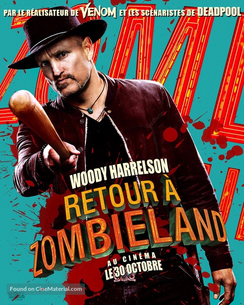 Zombieland: Double Tap - French Movie Poster