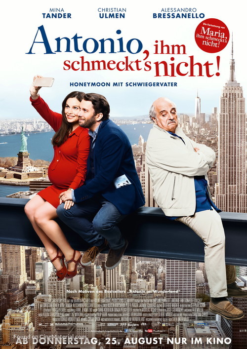 Antonio, ihm schmeckt&#039;s nicht! - German Movie Poster