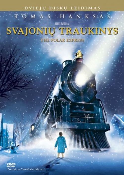 The Polar Express - Lithuanian DVD movie cover