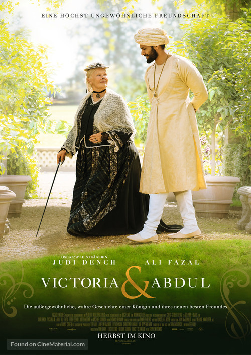 Victoria and Abdul - German Movie Poster