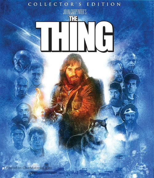 The Thing - Blu-Ray movie cover