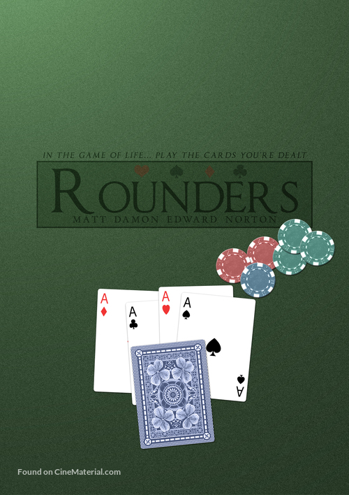 Rounders - DVD movie cover