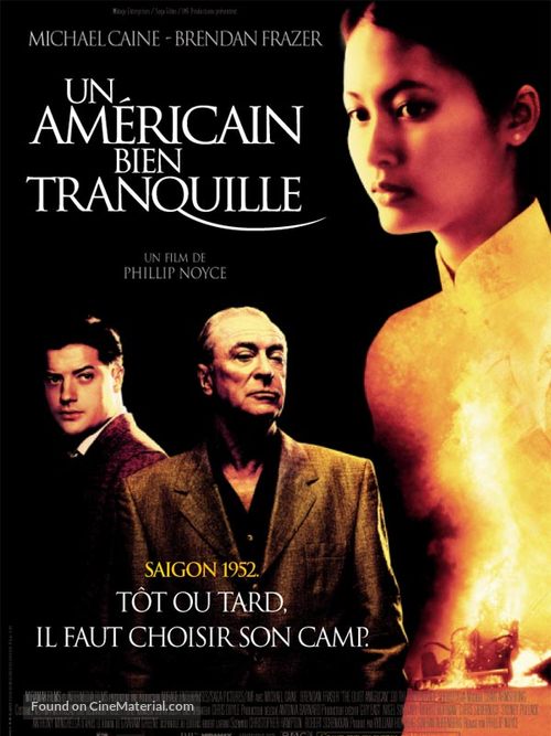 The Quiet American - French Movie Poster