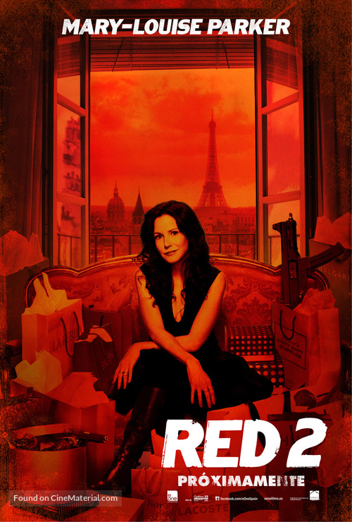 RED 2 - Spanish Movie Poster