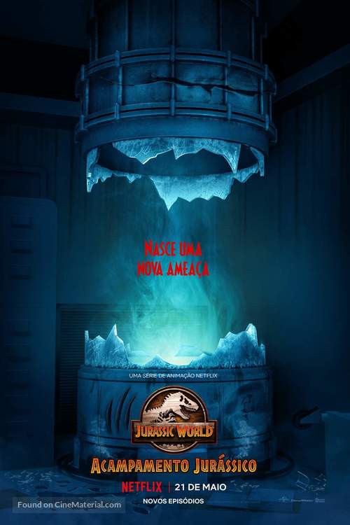 &quot;Jurassic World: Camp Cretaceous&quot; - Brazilian Movie Poster