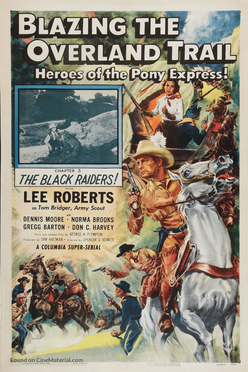 Blazing the Overland Trail - Movie Poster