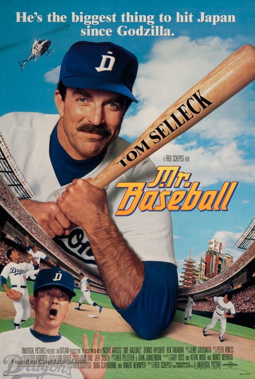 Mr. Baseball - Movie Poster