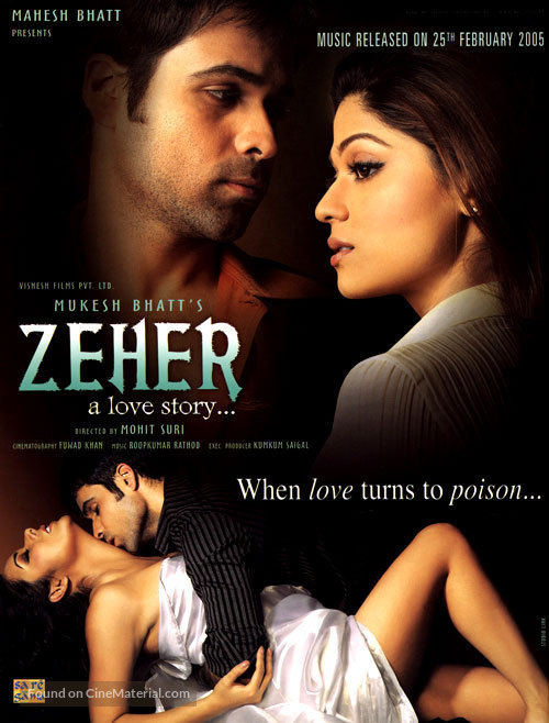 Zeher - Indian Movie Poster