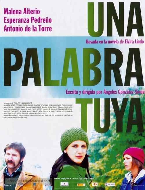 Palabra tuya, Una - Spanish Movie Poster
