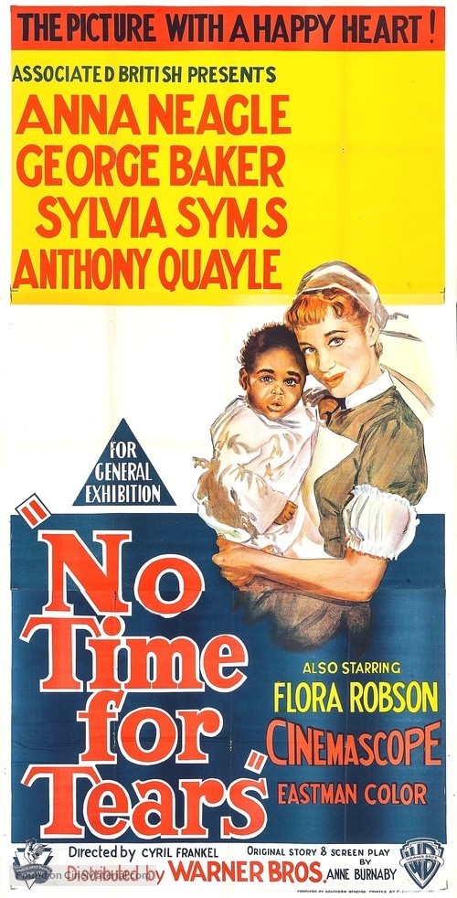 No Time for Tears - Australian Movie Poster