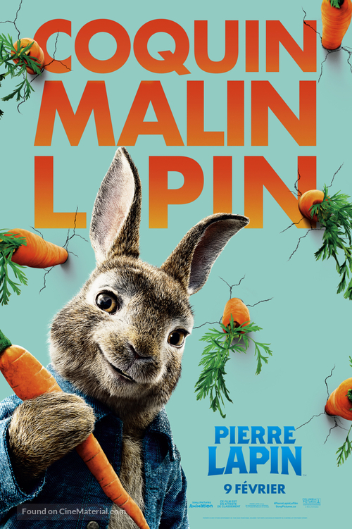 Peter Rabbit - Canadian Movie Poster