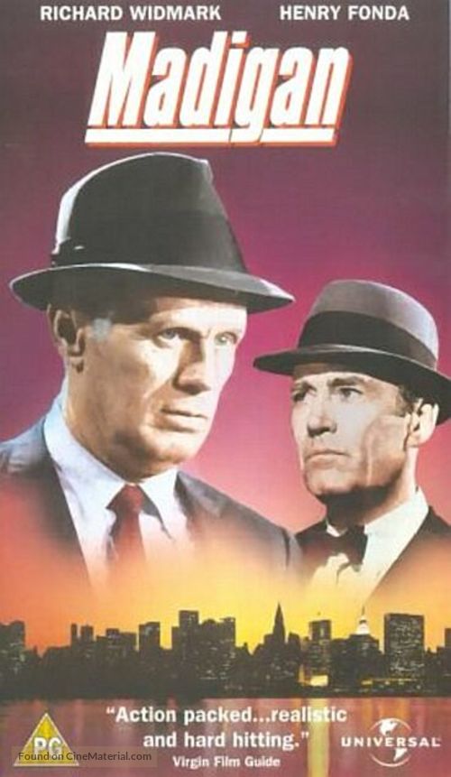 Madigan - British VHS movie cover
