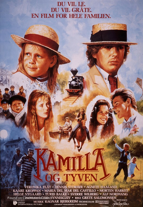 Kamilla og tyven - Norwegian Movie Poster