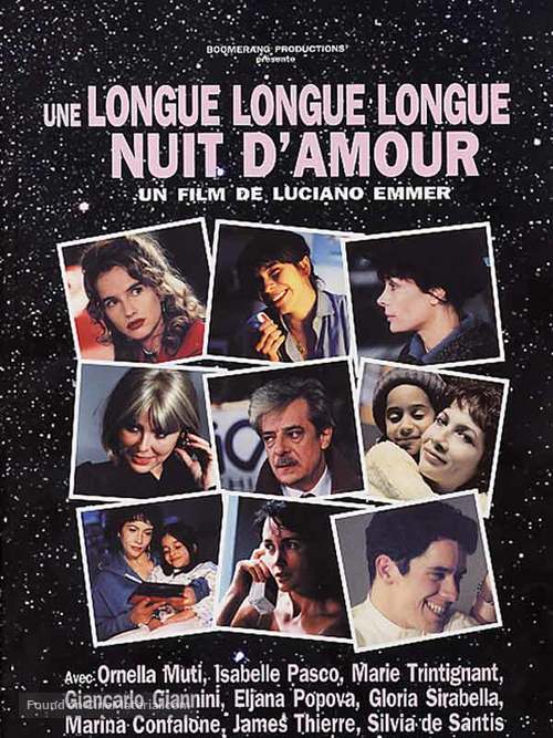 Una lunga lunga lunga notte d&#039;amore - French Movie Poster