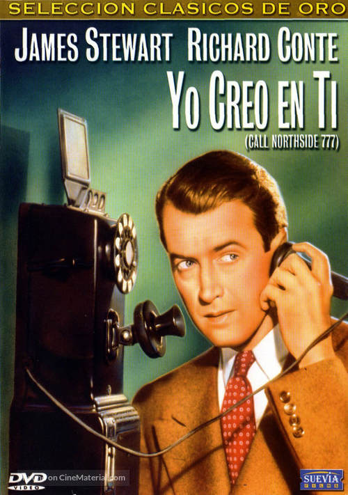Call Northside 777 - Spanish DVD movie cover