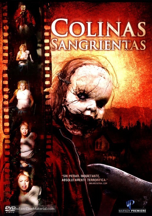 The Hills Run Red - Spanish DVD movie cover