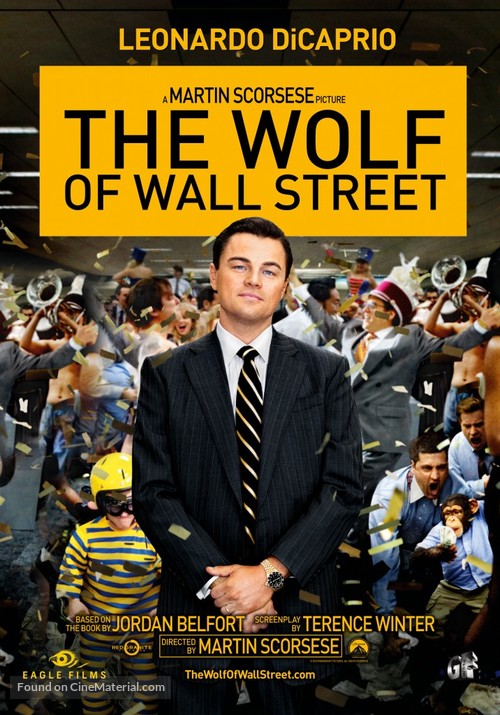 The Wolf of Wall Street - Lebanese Movie Poster