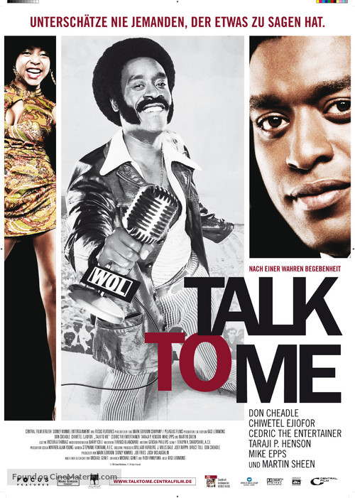 Talk to Me - German Movie Poster