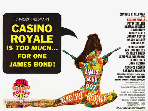 Casino Royale - British Movie Poster