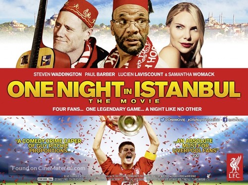 One Night in Istanbul - British Movie Poster