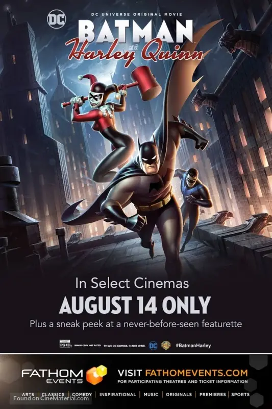Batman And Harley Quinn 17 Movie Poster Batman And Harley Quinn 17 Movie Poster