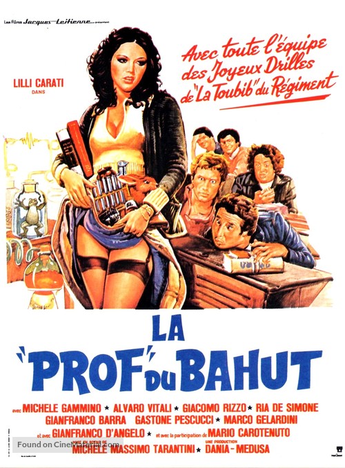 La professoressa di scienze naturali - French Movie Poster