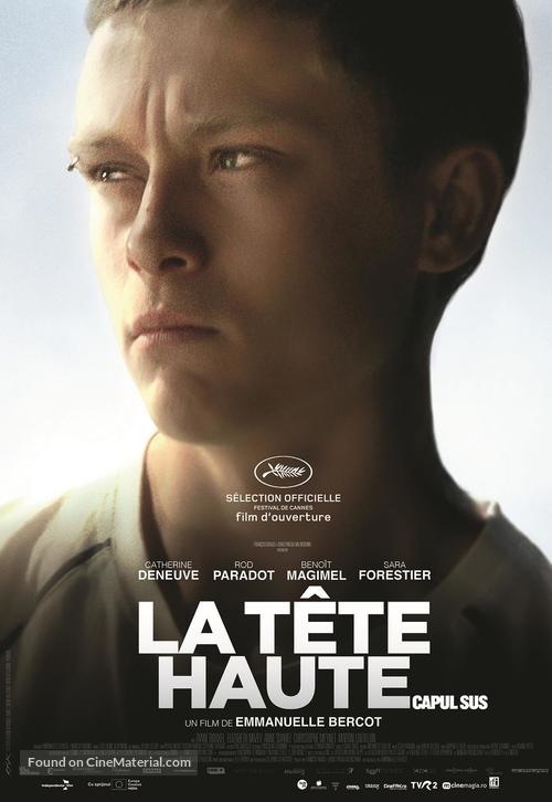 La t&ecirc;te haute - Romanian Movie Poster