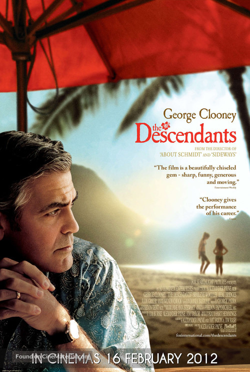 The Descendants - Malaysian Movie Poster