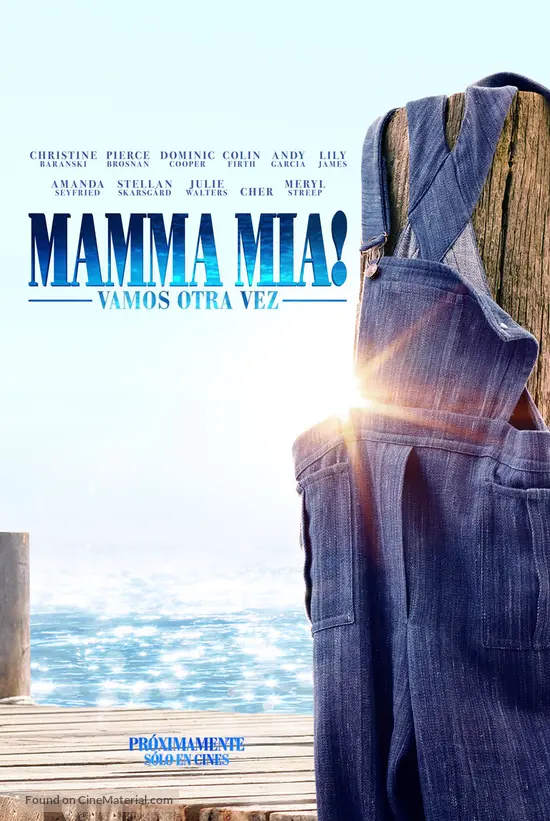 Mamma Mia! Here We Go Again - Argentinian Movie Poster