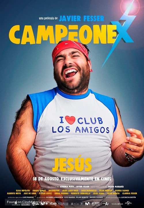 Campeonex - Spanish Movie Poster