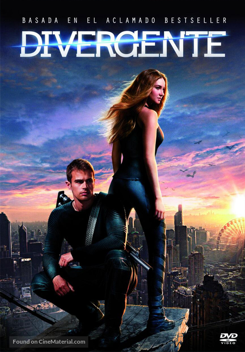 Divergent - Spanish DVD movie cover