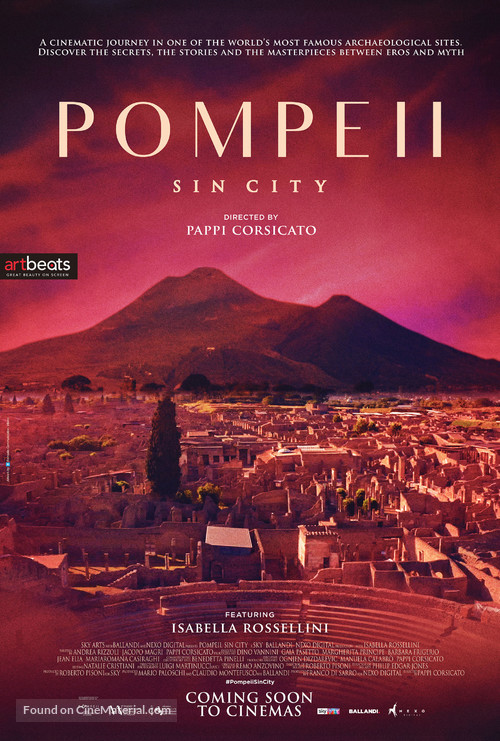 Pompei - Eros e mito - British Movie Poster