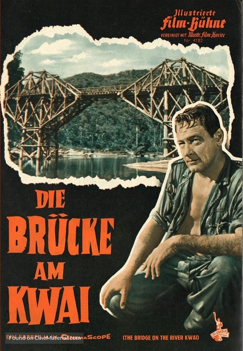 The Bridge on the River Kwai - German poster