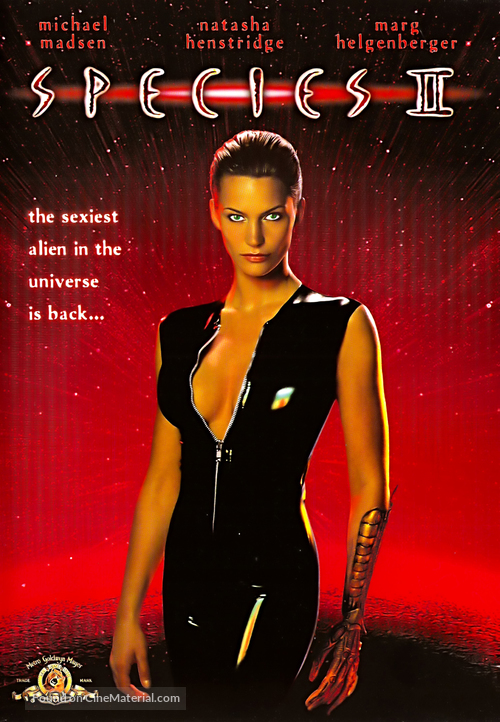 Species II - DVD movie cover