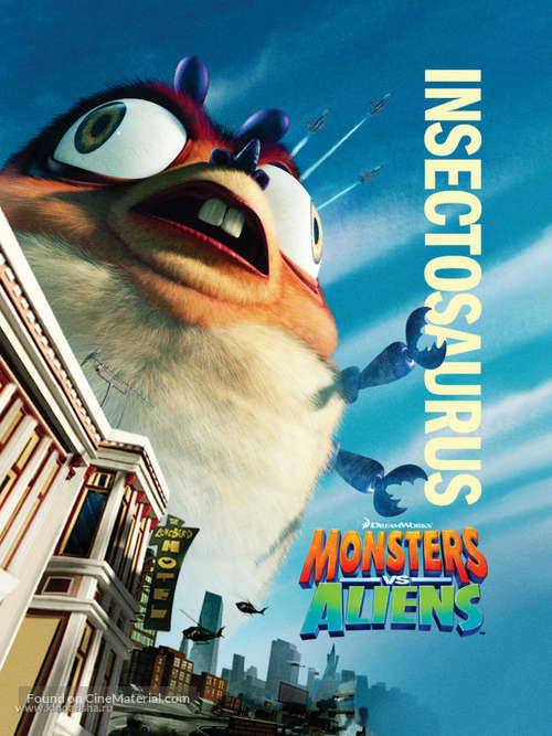 Monsters vs. Aliens - Movie Poster