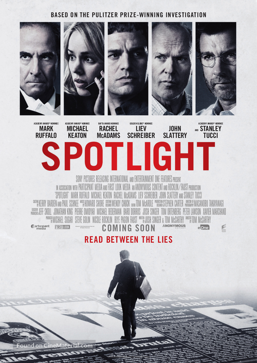 Spotlight - Swedish Movie Poster