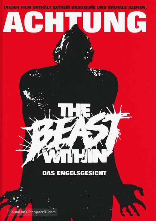 The Beast Within - German Blu-Ray movie cover