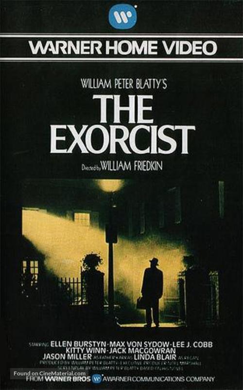The Exorcist - VHS movie cover